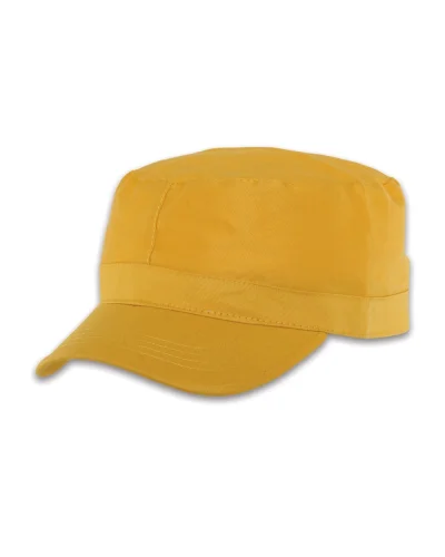 Mission Cap : Cappellino 100% Cotone Unisex, Taglia Unica Yellow