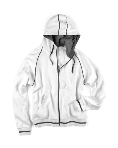Felpa Enjoy full zip con cappuccio, personalizzabile