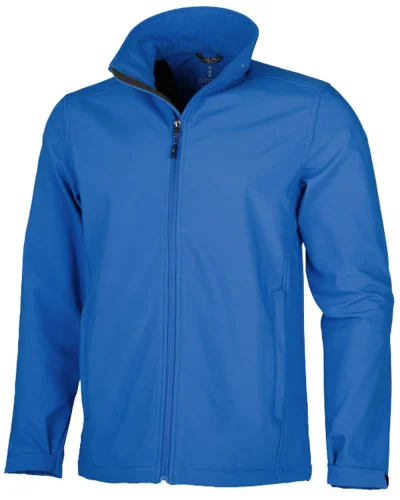 Giacca softshell Maxson Uomo Elevate nera antivento e traspirante Blue