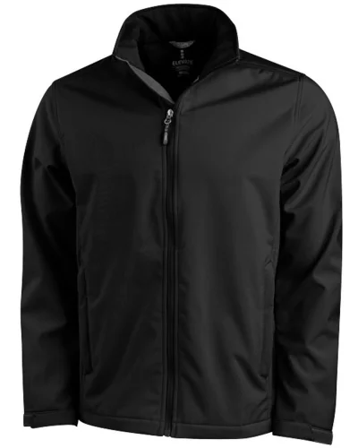 Giacca softshell Maxson Uomo Elevate nera antivento e traspirante Nero
