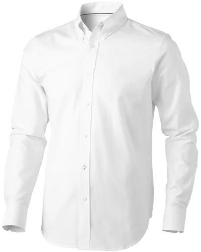 Camicia Uomo Vaillant Slim Fit in Cotone con Tasche Frontali Solido Bianco