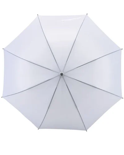 Ombrello Golf SUBWAY, automatico, 119 cm, poliestere premium Bianco