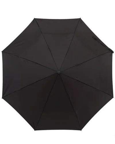 Ombrello tascabile PRIMA Ø96cm automatico in poliestere colorato Nero
