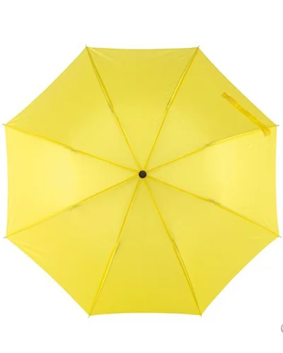 Ombrello tascabile REGULAR manico plastica, leggero Giallo