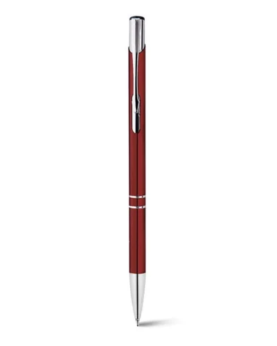 BETA Penna a sfera in alluminio argento Ø1x13,7cm 14gr