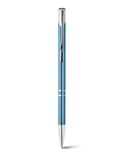 BETA Penna a sfera in alluminio argento Ø1x13,7cm 14gr