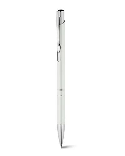BETA Penna a sfera in alluminio argento Ø1x13,7cm 14gr