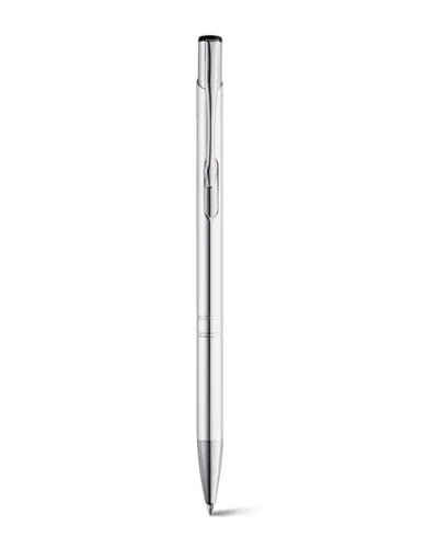BETA Penna a sfera in alluminio argento Ø1x13,7cm 14gr