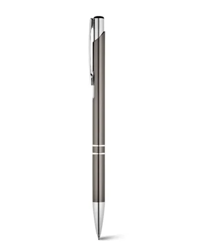 BETA Penna a sfera in alluminio argento Ø1x13,7cm 14gr