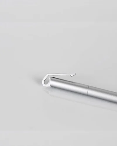 HOOK Penna a sfera bronzo opaco, meccanismo rotazione, refill blu