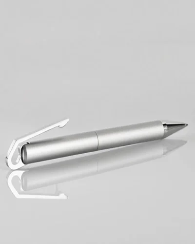 HOOK Penna a sfera bronzo opaco, meccanismo rotazione, refill blu