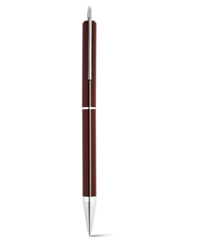 HOOK Penna a sfera bronzo lucido, meccanismo rotazione, blu Marrone