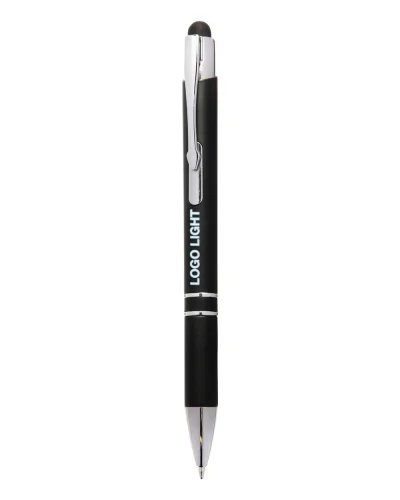 Penna a sfera con touch screen Nero
