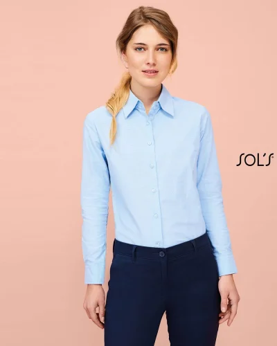 Camicia donna Oxford Embassy, classica 70% cotone 130g/m2