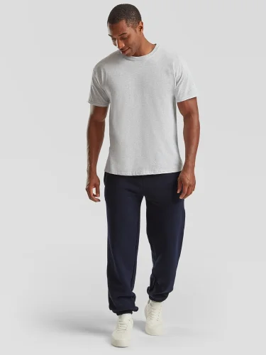 Pantaloni tuta uomo , orli elasticizzati, cotone 70%