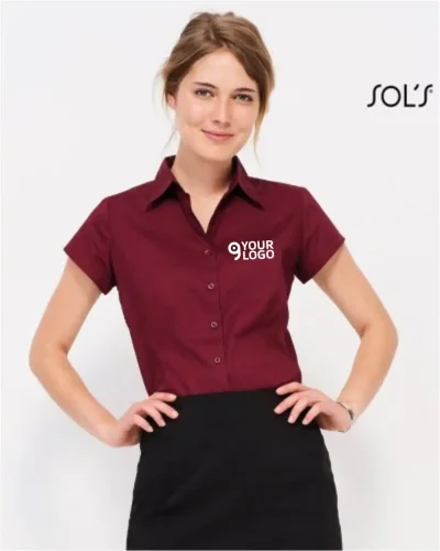 Excess Camicia Donna Stretch Slim Colletto Unico