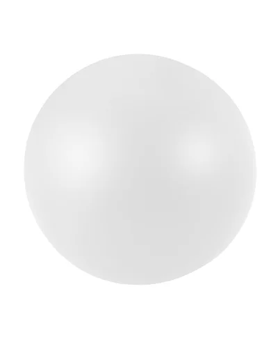Pallina antistress rotonda Lancia in poliuretano Ø 6,3 cm colorata Solido Bianco