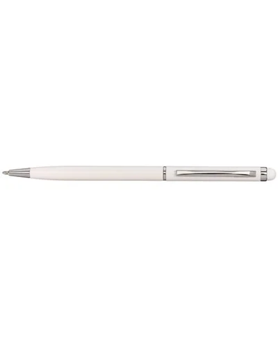 Penna a Sfera Alluminio Smart Touch Colori, Punta Touchscreen Bianco