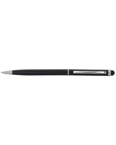 Penna a Sfera Alluminio Smart Touch Colori, Punta Touchscreen Nero