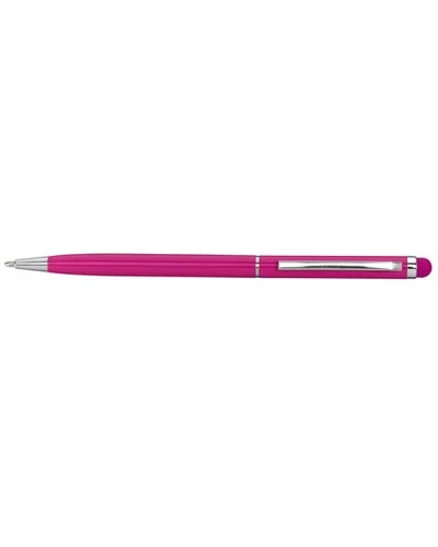 Penna a Sfera Alluminio Smart Touch Colori, Punta Touchscreen Magenta