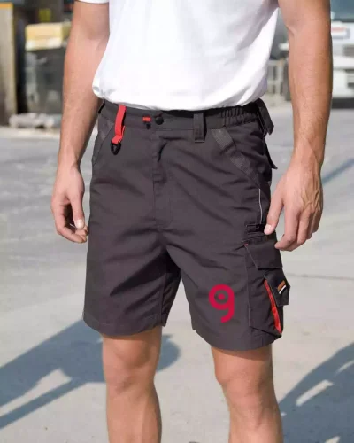 Result Work-Guard Shorts uomo con tasche, bande riflettenti