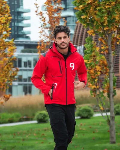 Artic Giubbino Softshell 3 Strati Uomo, Impermeabile e Traspirante