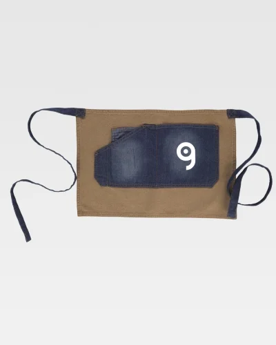 Grembiule corto canvas 100% cotone 3 tasche Parannanza