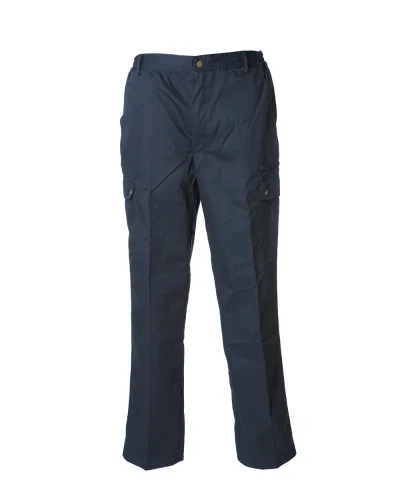 Pantaloni invernali multitasche, flanella, 7 tasche