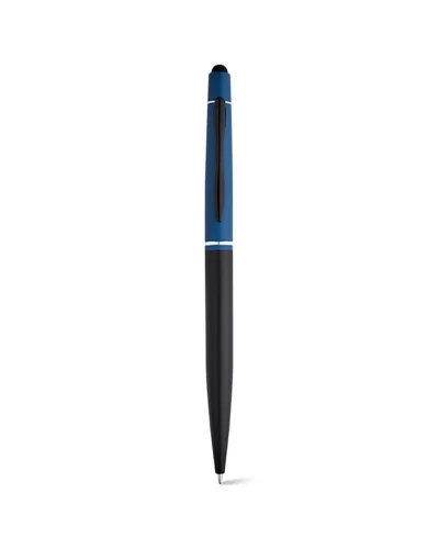 KANT Penna sfera alluminio con punta touch e astuccio regalo Blu