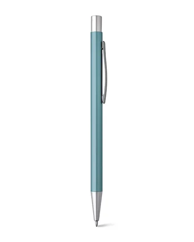 Penna a sfera in alluminio LEA argento, elegante e resistente, 60g