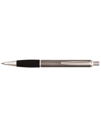 Penna a sfera VANCOUVER, alluminio, grip gommato, 13,5 cm
