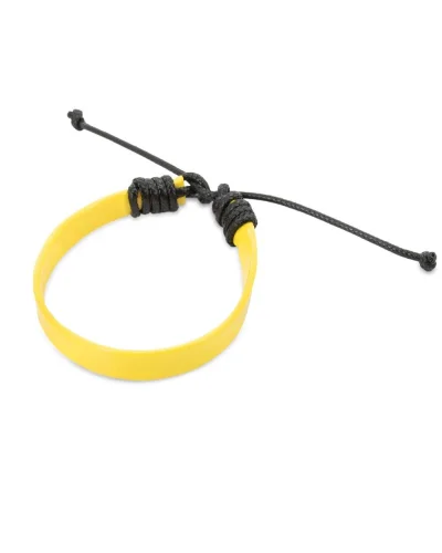 Braccialetto Manolo in PU, leggero 18,2 cm Giallo