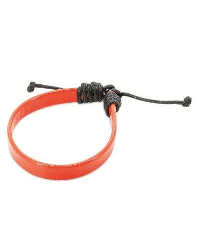 Braccialetto Manolo in PU, leggero 18,2 cm Arancione