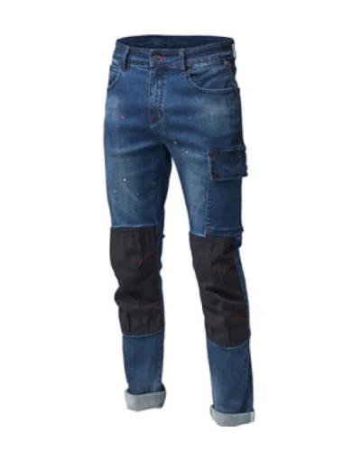 Speed Jeans Uomo Blu | Pantaloni Elasticizzati Comfort Fit Blu Jeans