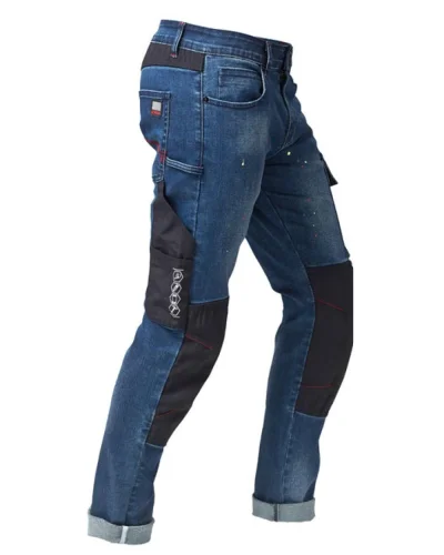 Speed Jeans Uomo Blu | Pantaloni Elasticizzati Comfort Fit