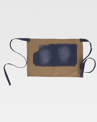 Grembiule corto canvas 100% cotone 3 tasche Parannanza
