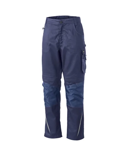 Pantaloni da lavoro Strong con rinforzi Cordura e riflettenti Navy/Navy