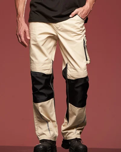 Pantaloni da lavoro Strong con rinforzi Cordura e riflettenti
