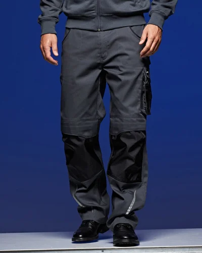 Pantaloni da lavoro Strong con rinforzi Cordura e riflettenti