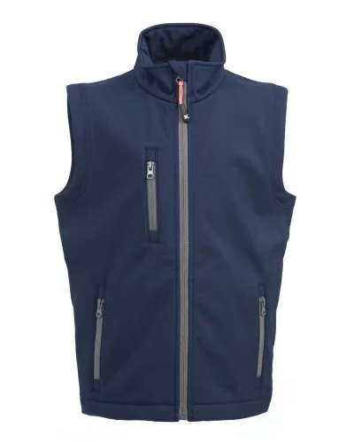 Gilet Softshell Bambino Impermeabile 2 Strati Tarvisio Navy