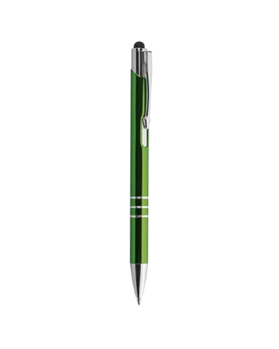 Penna a sfera Chrome Plus alluminio con gommino touch