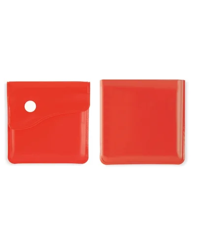 Posacenere tascabile EVA 7,8x8 cm leggero 9g | Rosso