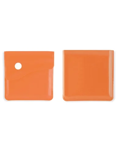 Posacenere tascabile EVA 7,8x8 cm leggero 9g | Arancione