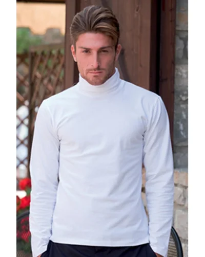 Maglia Uomo Lupetto  elasticizzata cotone Oeko-Tex