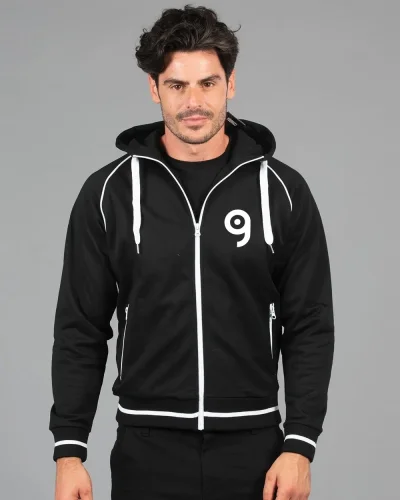 Felpa Coimbra zip con cappuccio uomo/donna