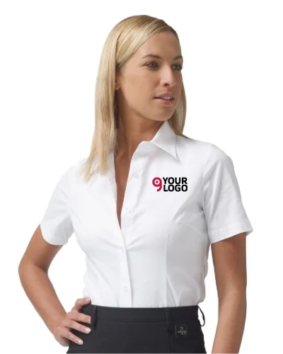 Camicia donna Barbara body fit cotone elasticizzato