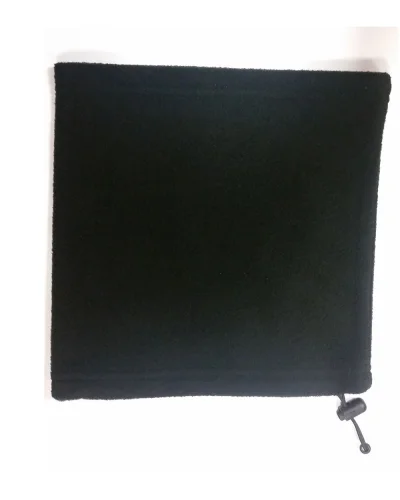 Everest Scaldacollo in pile 50x24 cm Black