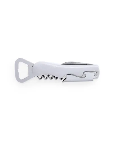 Cavatappi Joval inox colorato 13,6cm apribottiglie accessorio premium Bianco