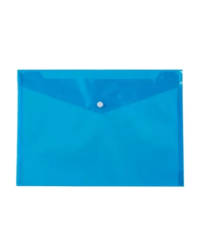 Busta portadocumenti in PVC con bottone 24x17cm Royal