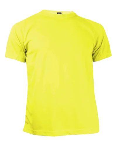 T-shirt girocollo Dry skin unisex Yellow